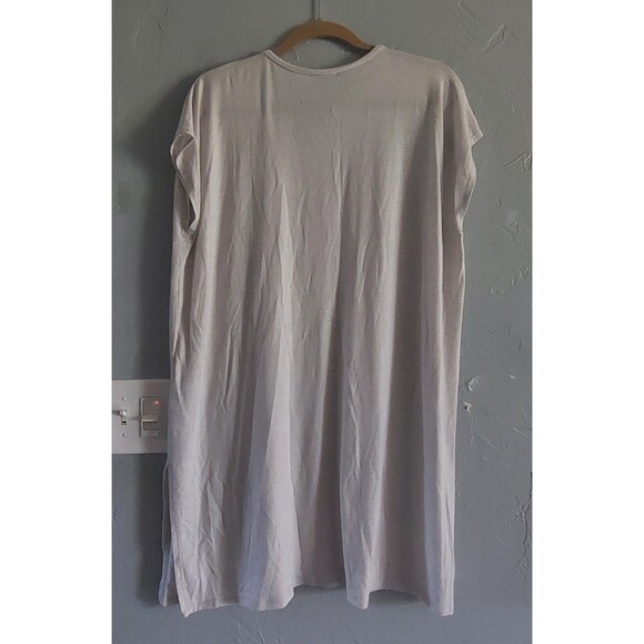 Eileen Fisher Tops Tunic Womens M,Tencell,Lyocell, Spandex Soft 22 Inch Of Arm T - Picture 7 of 10